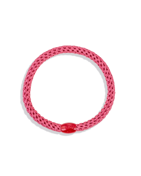 Kknekki Hårsnodd Mörk Rosa